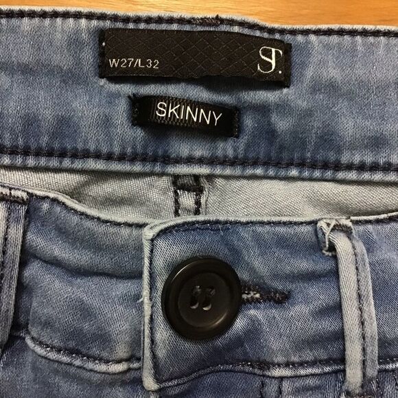 st Amsterdam jeans Pacey light sateen skinny low to medium waist soft size 27 - Picture 4 of 10